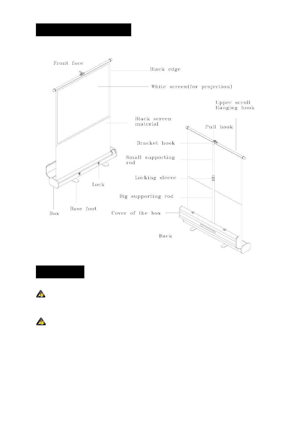 Elite Screens F84NWV User Manual | Page 2 / 9