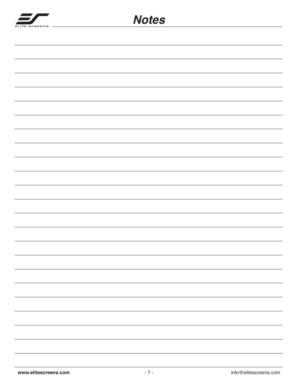 Ug_manual_p07 | Elite Screens 71120 User Manual | Page 7 / 8
