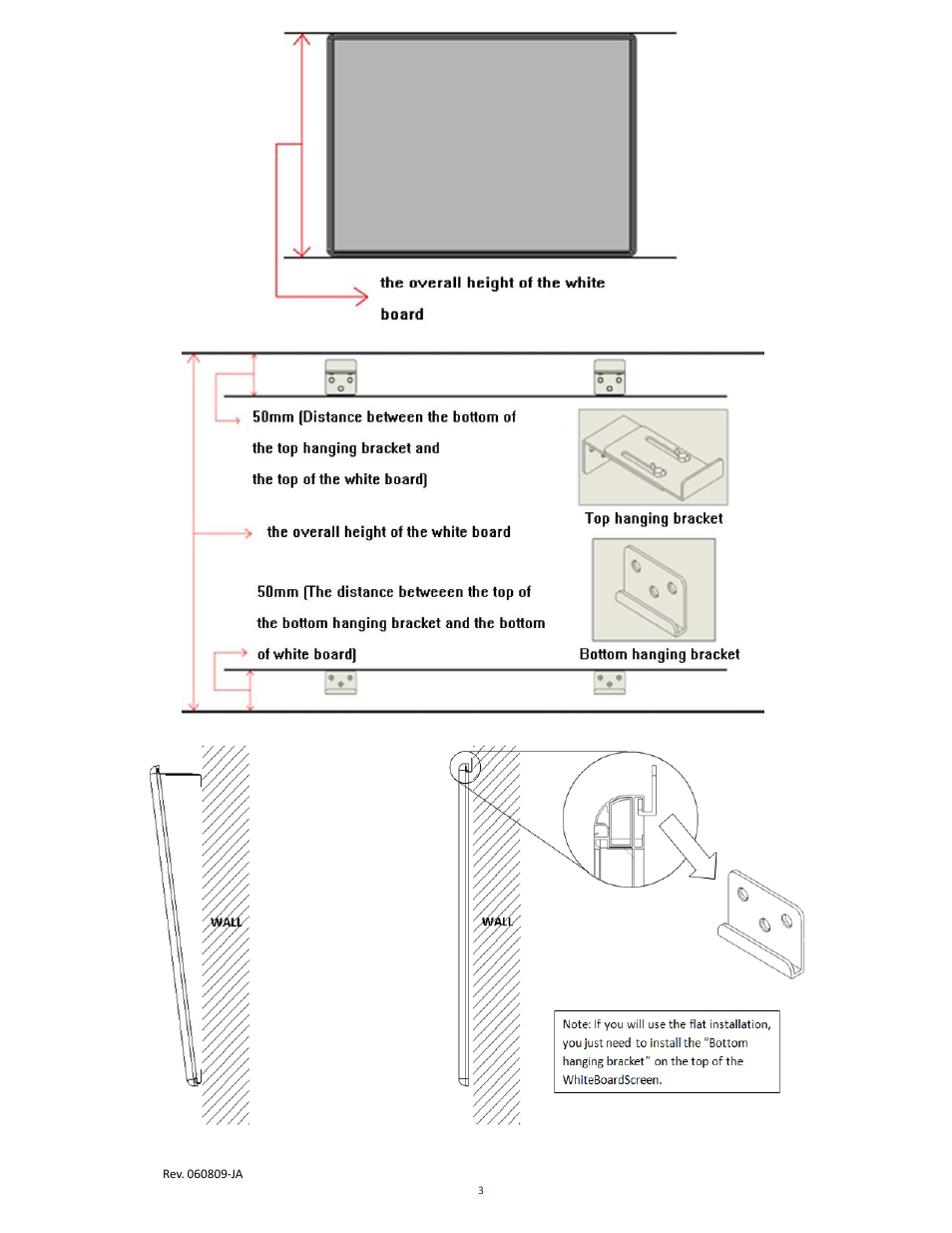 Elite Screens WhiteBoardScreen User Manual | Page 4 / 12