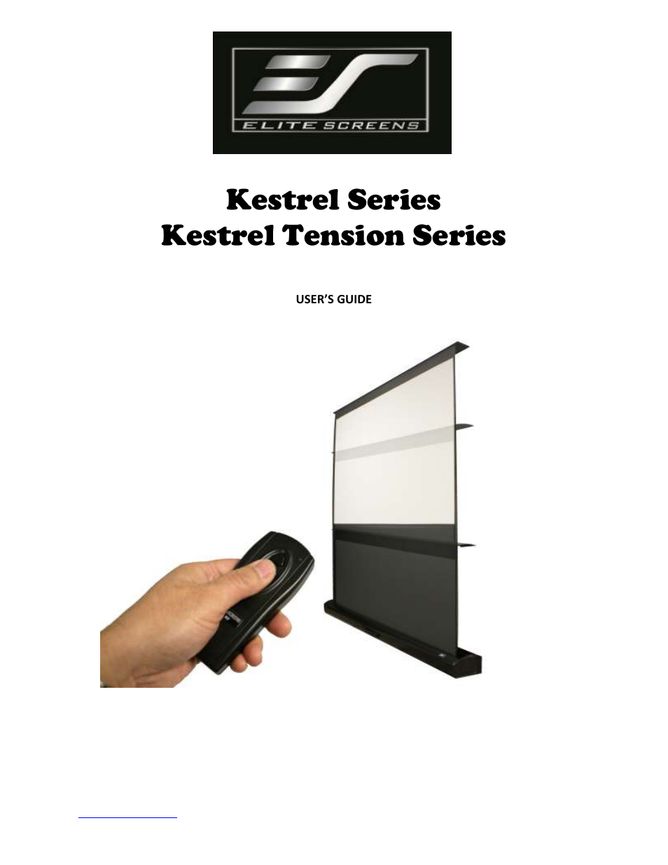 Elite Screens 062310-JA User Manual | 8 pages