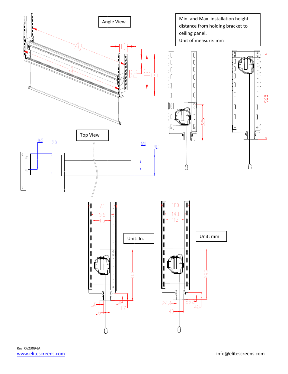 Elite Screens HQ7160 User Manual | Page 7 / 8