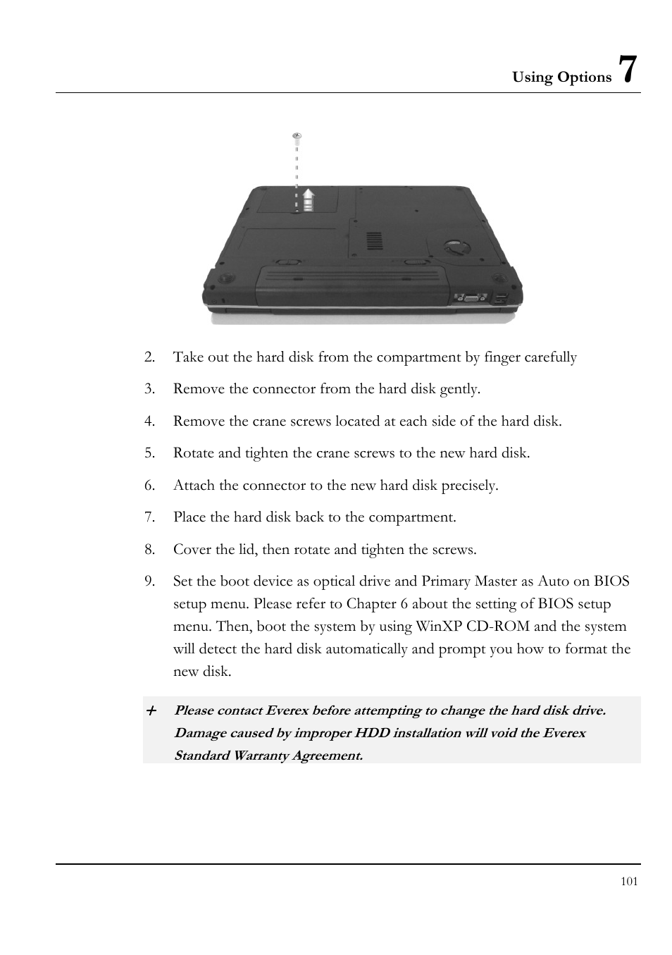 Everex VA4103 User Manual | Page 101 / 140