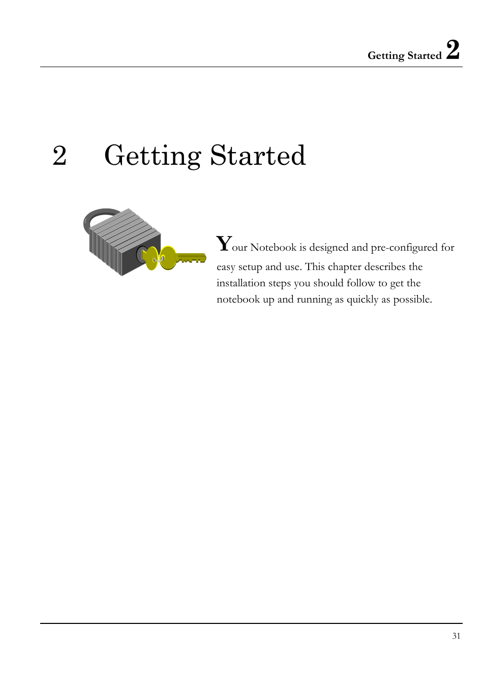 2 getting started | Everex VA4103 User Manual | Page 31 / 140