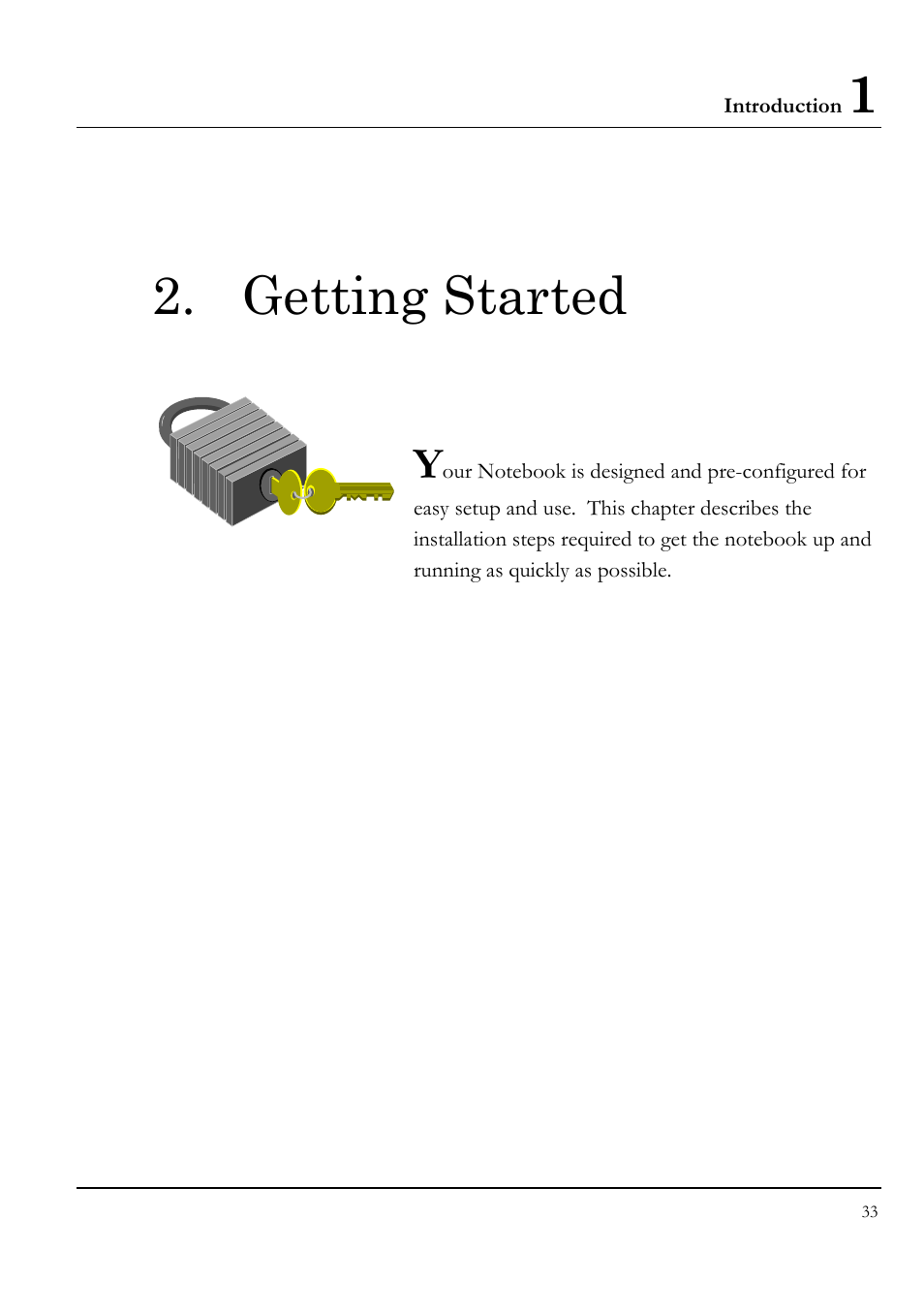 Getting started | Everex LW7WE User Manual | Page 33 / 122