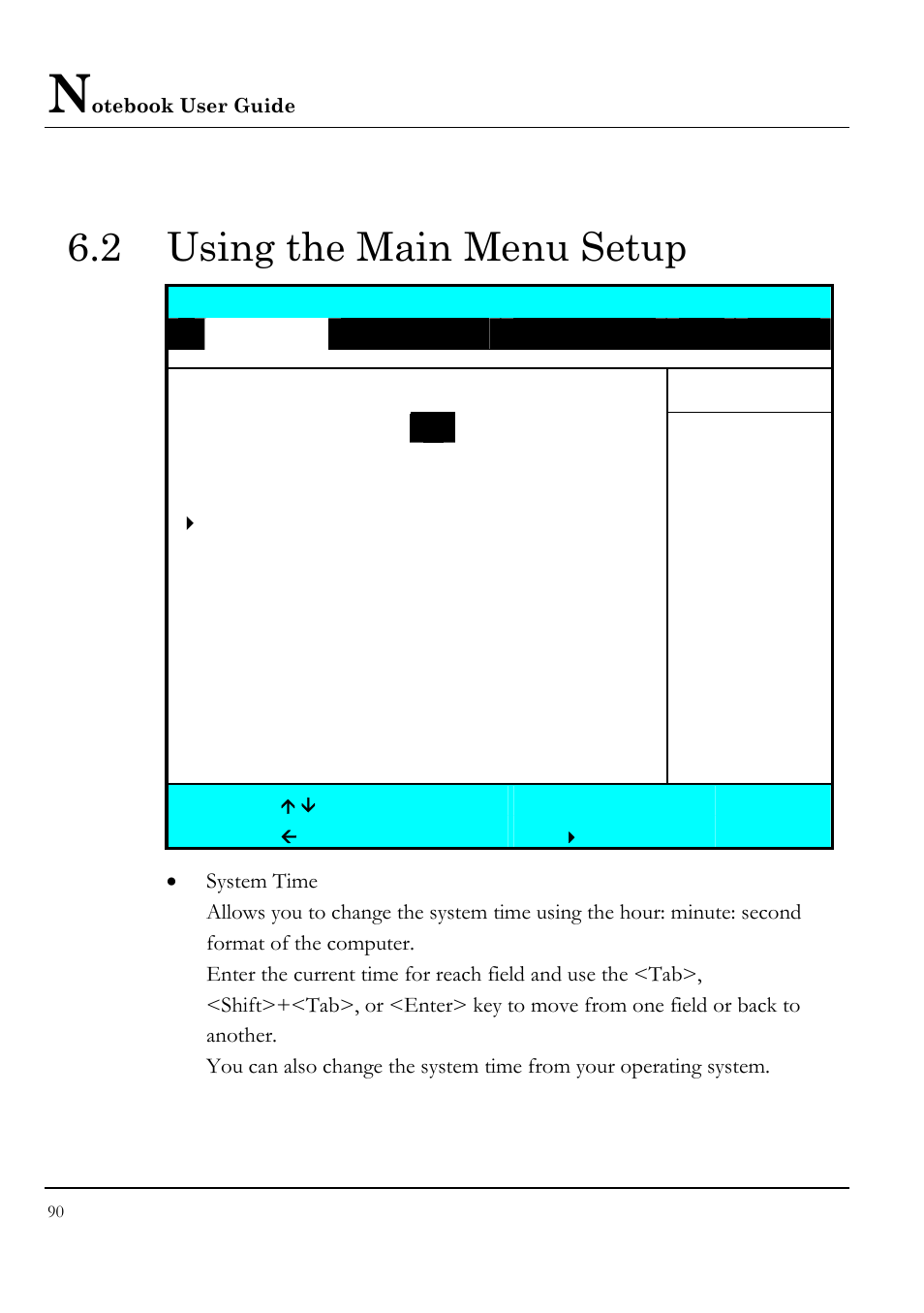 2 using the main menu setup | Everex LW7WE User Manual | Page 90 / 122