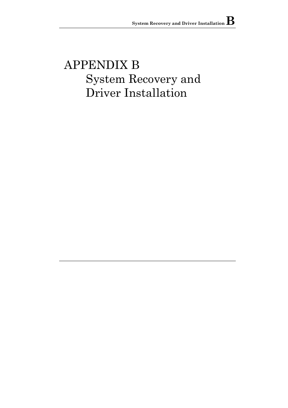 Appendix b system recovery and driver installation | Everex VA2001T User Manual | Page 117 / 142