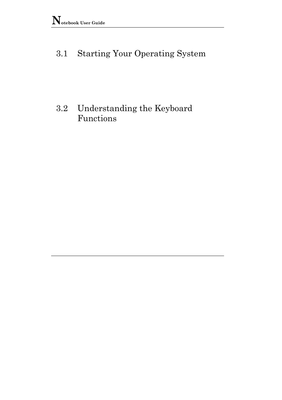 1 starting your operating system, 2 understanding the keyboard functions | Everex VA2001T User Manual | Page 40 / 142