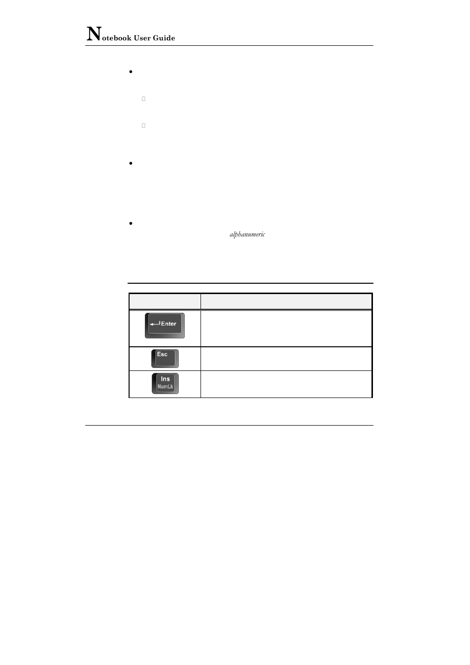 Basic keyboard functions | Everex VA2001T User Manual | Page 42 / 142