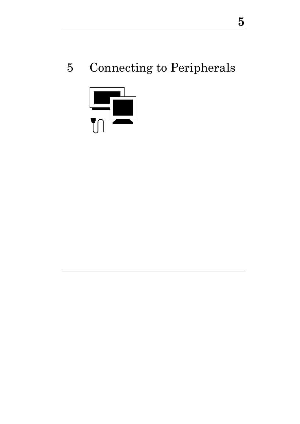 5 connecting to peripherals | Everex VA2001T User Manual | Page 77 / 142