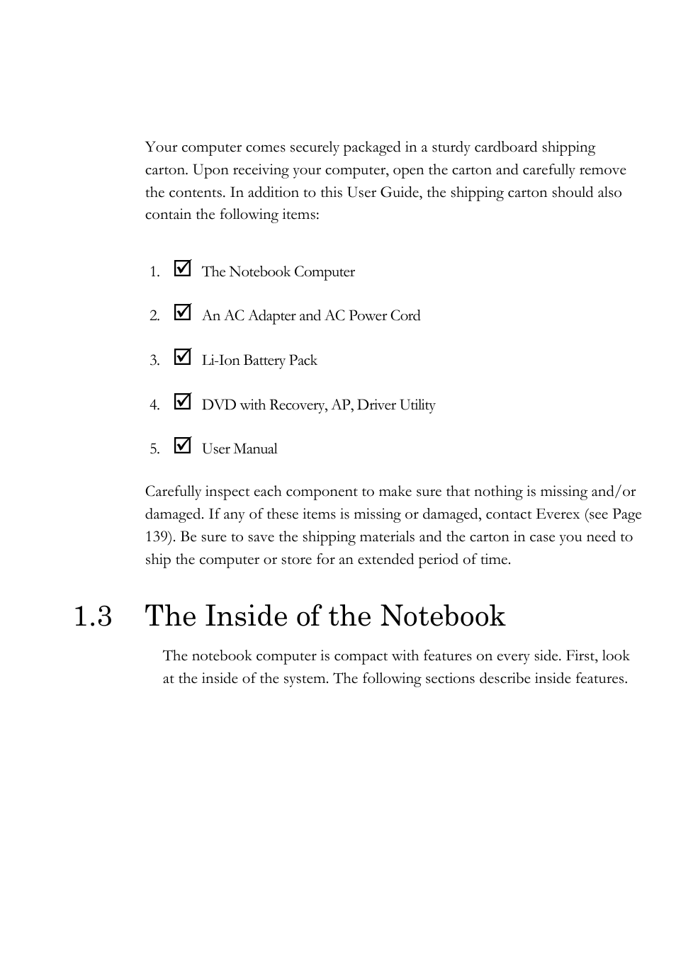 Everex Stepnote NC User Manual | Page 18 / 140