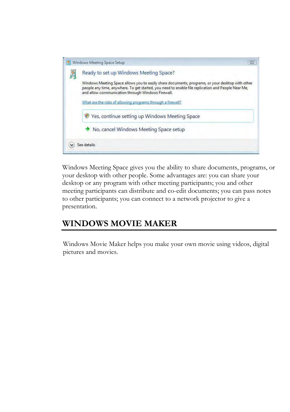 Windows movie maker | Everex Stepnote NC User Manual | Page 69 / 140