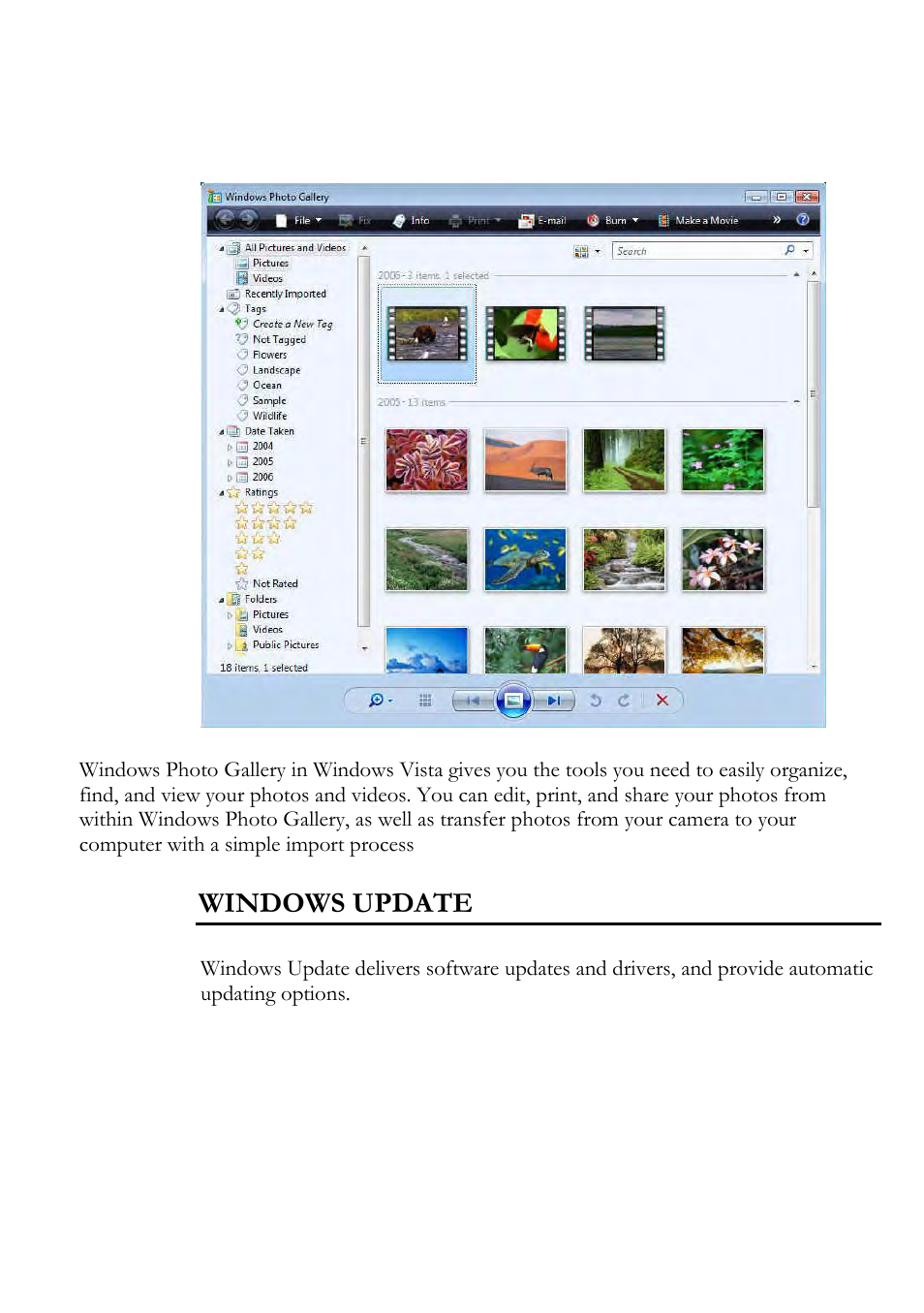 Windows update | Everex Stepnote NC User Manual | Page 71 / 140