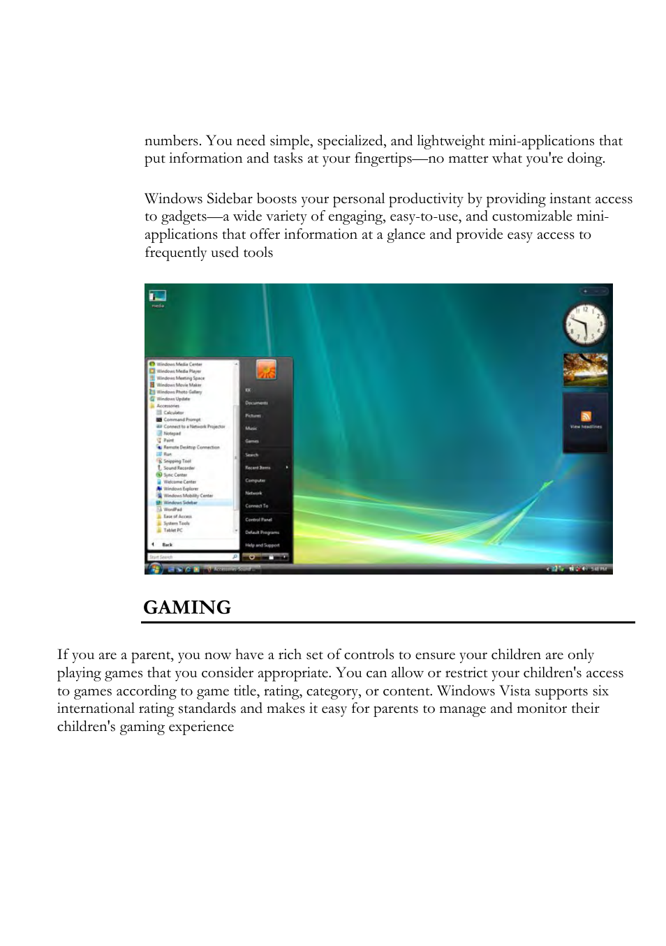 Gaming | Everex Stepnote NC User Manual | Page 73 / 140
