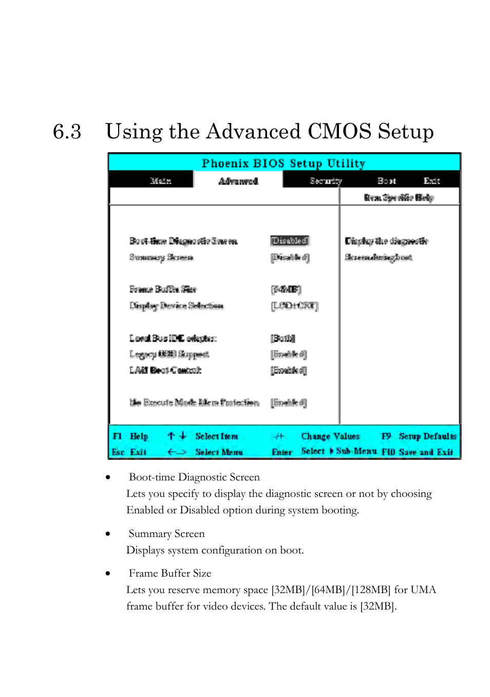 3 using the advanced cmos setup | Everex Stepnote NC User Manual | Page 92 / 140
