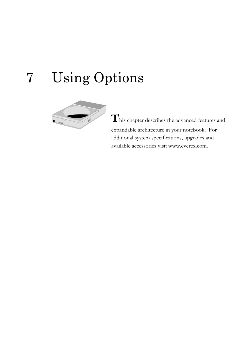 7 using options | Everex Stepnote NC User Manual | Page 99 / 140