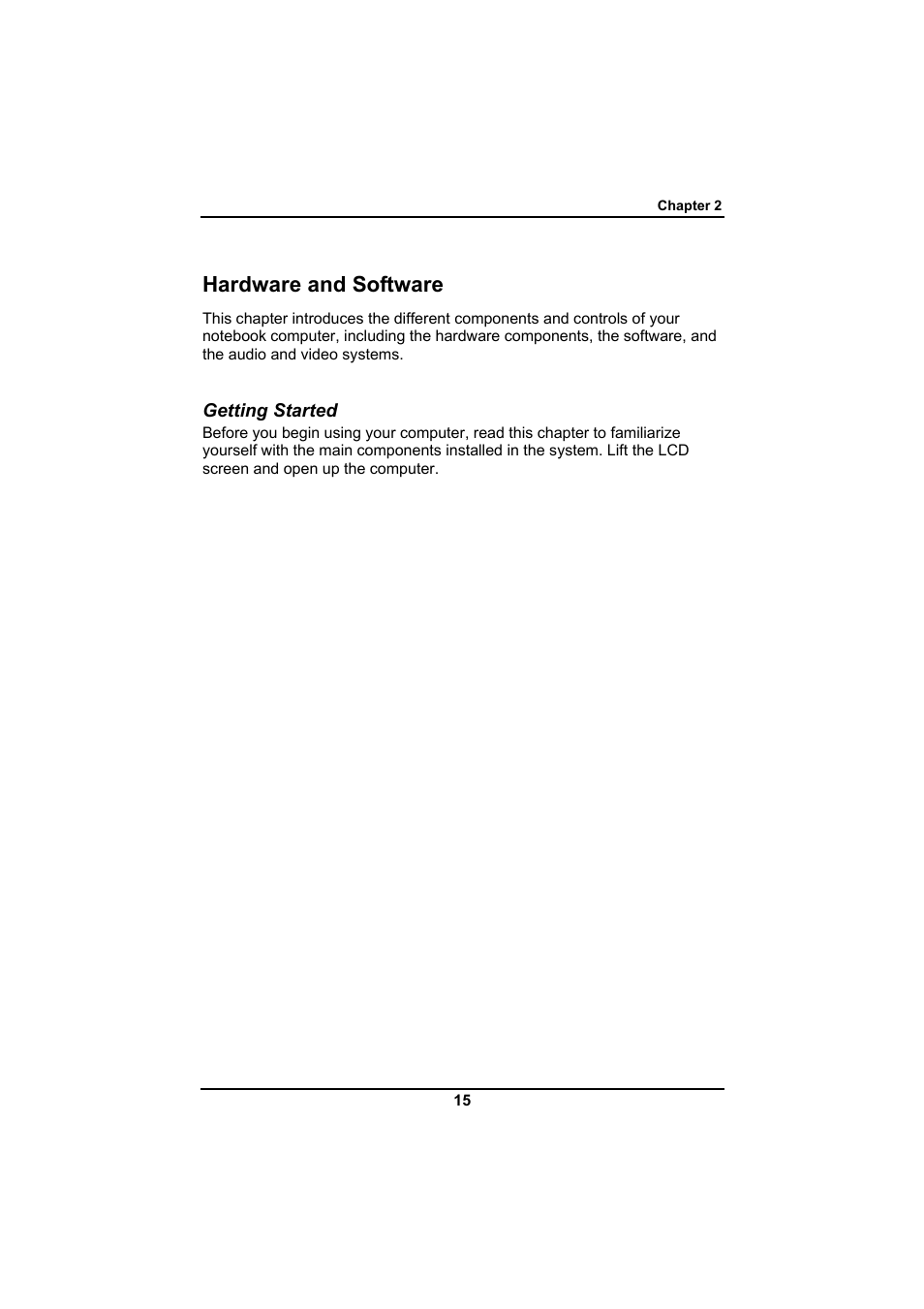Hardware and software | Everex SA Series User Manual | Page 19 / 71
