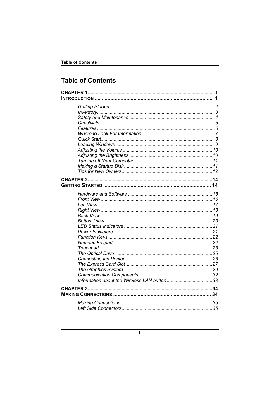 Everex SA Series User Manual | Page 2 / 71