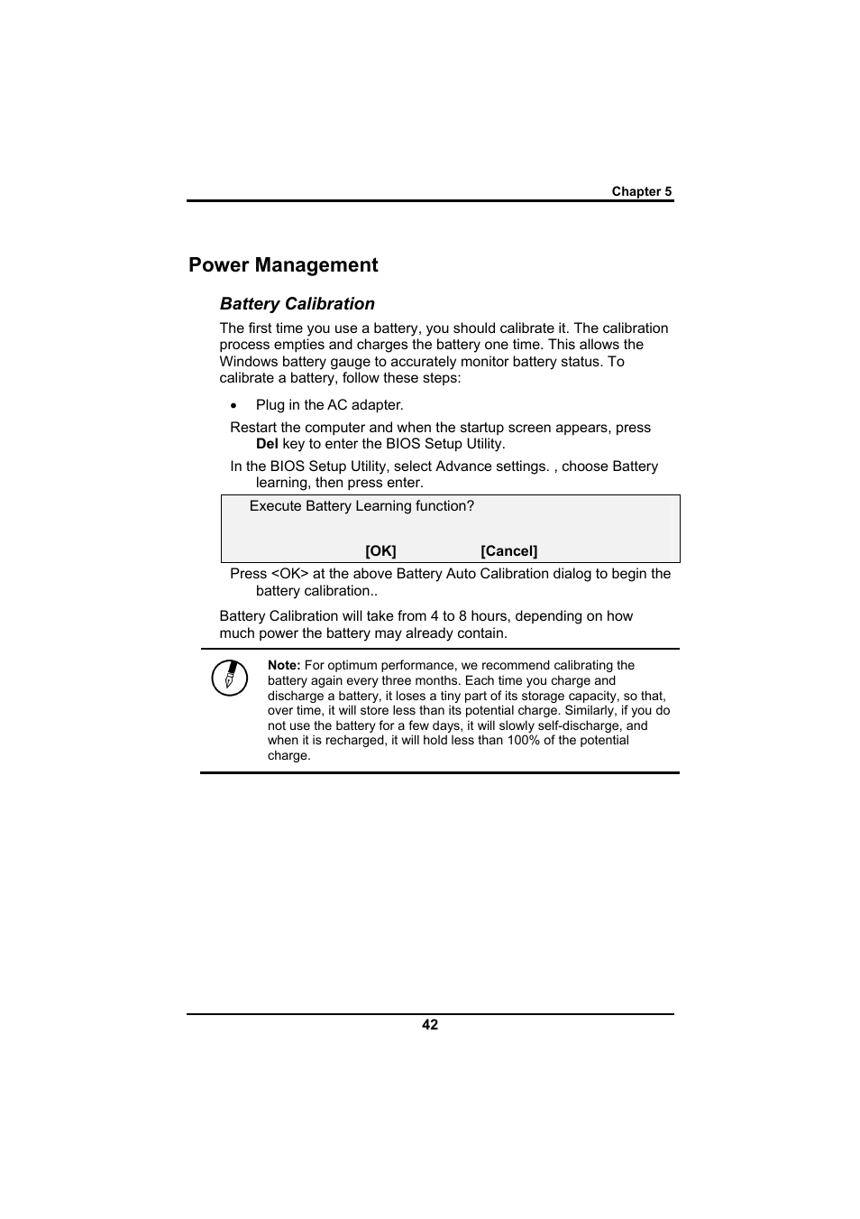 Power management | Everex SA Series User Manual | Page 46 / 71