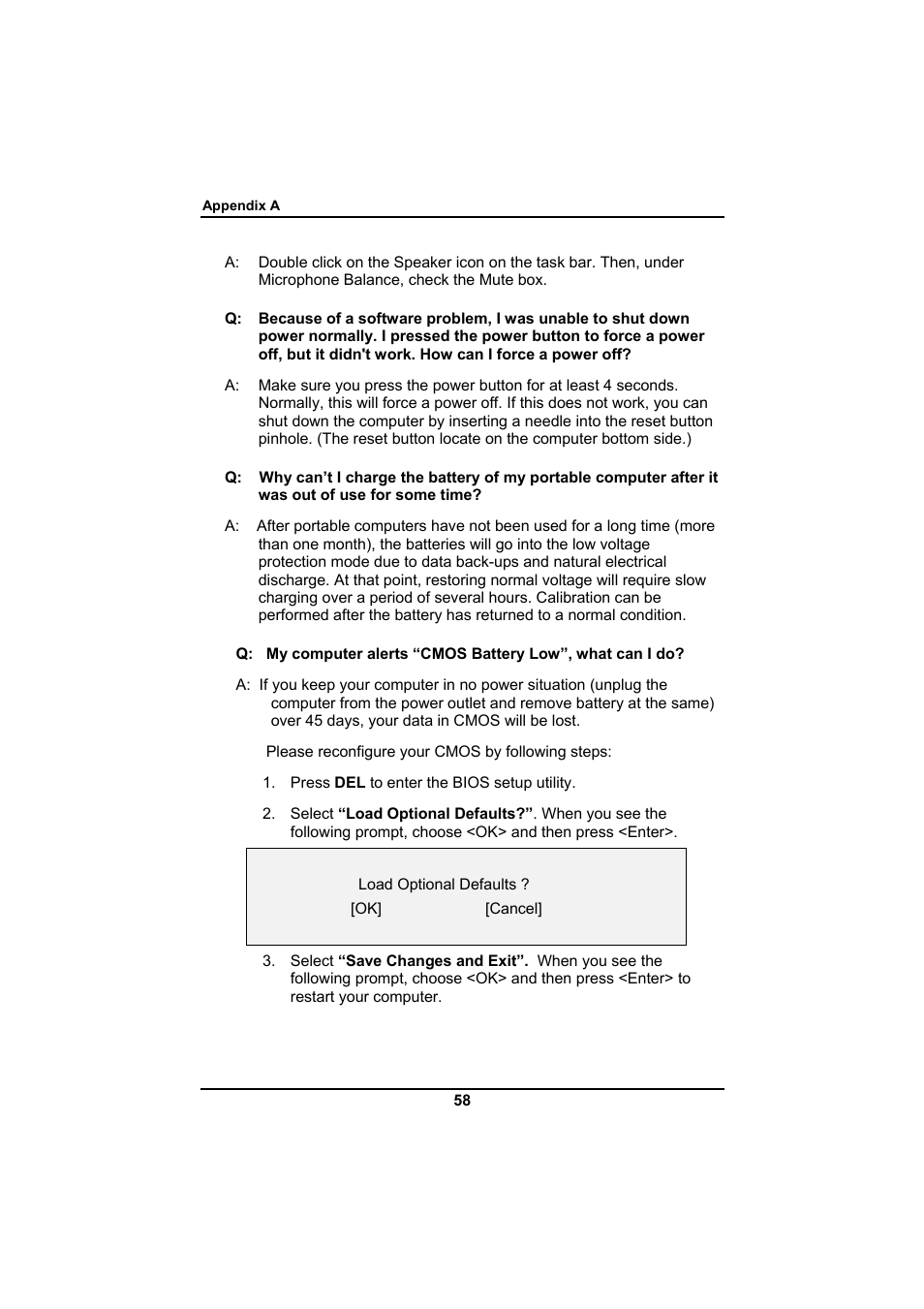 Everex SA Series User Manual | Page 62 / 71
