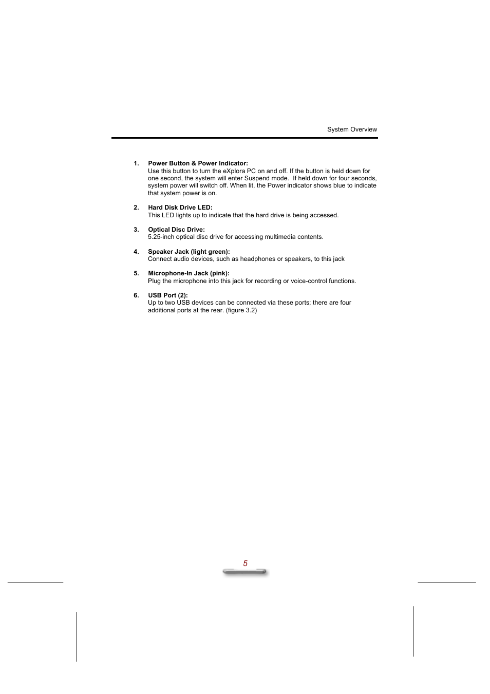 Everex eXplora User Manual | Page 11 / 29