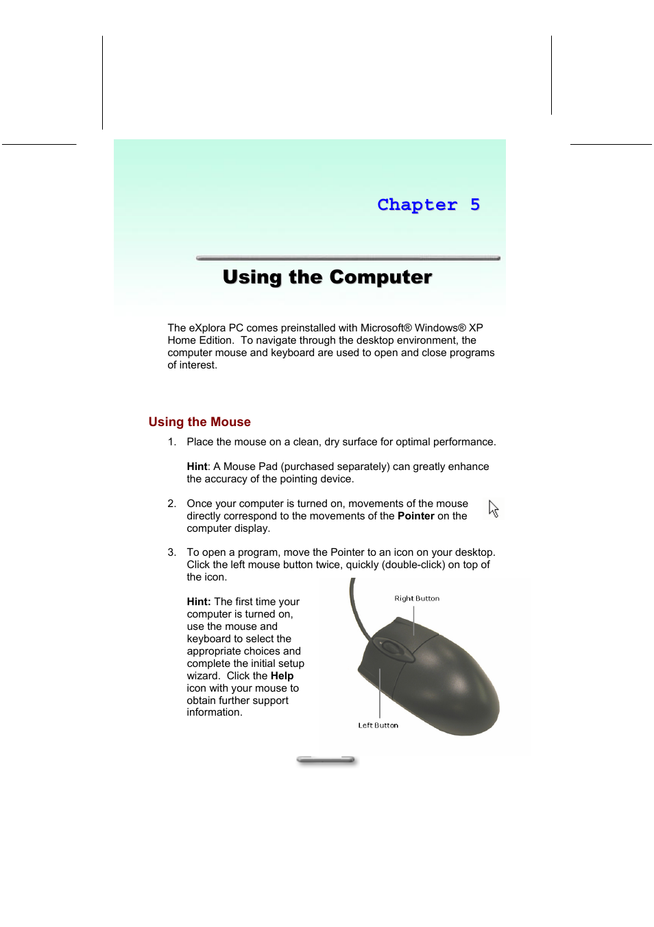 Everex eXplora User Manual | Page 18 / 29