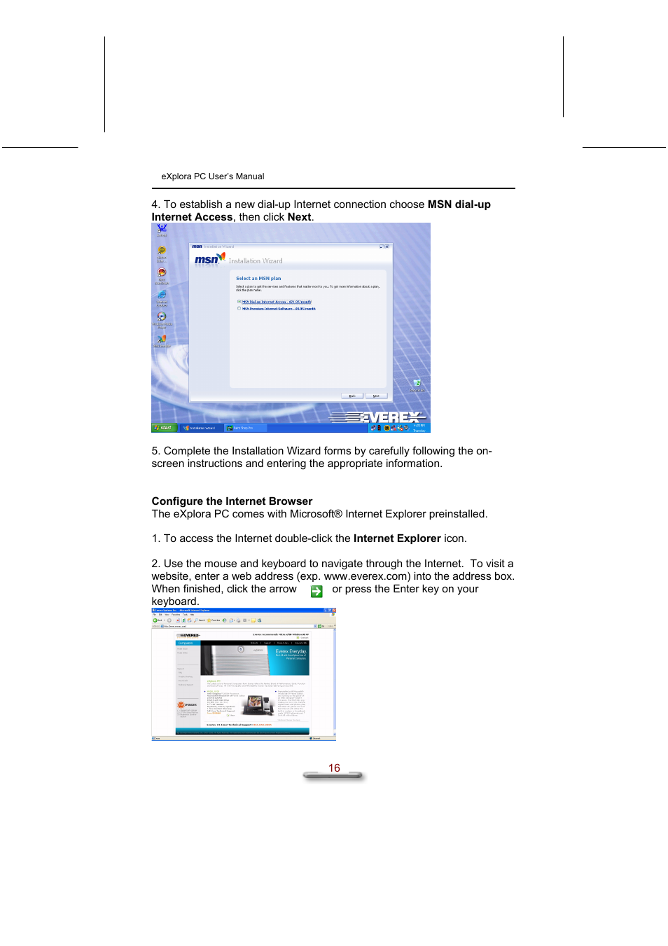Everex eXplora User Manual | Page 22 / 29