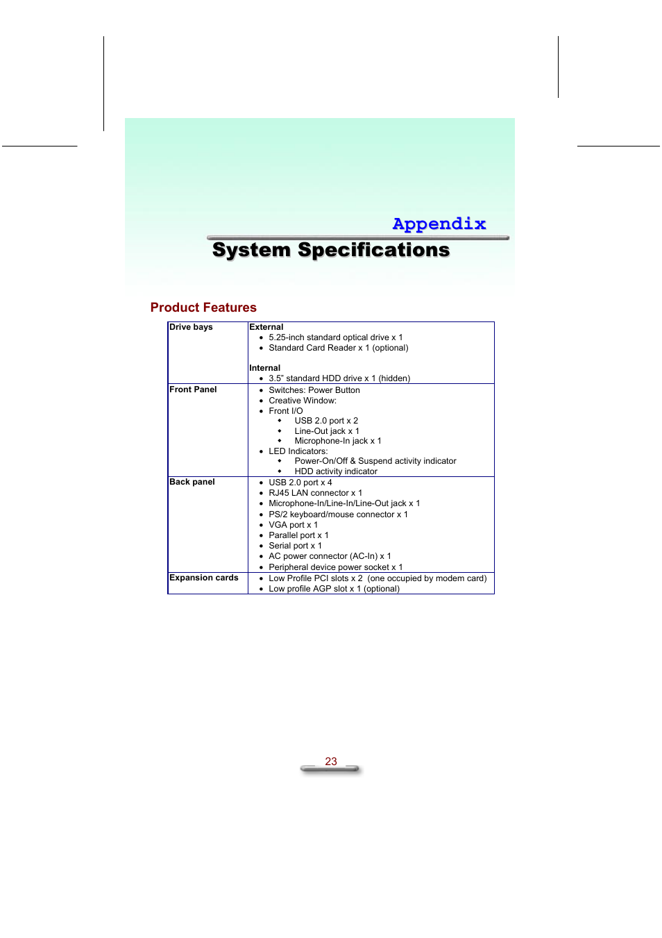 Everex eXplora User Manual | Page 29 / 29