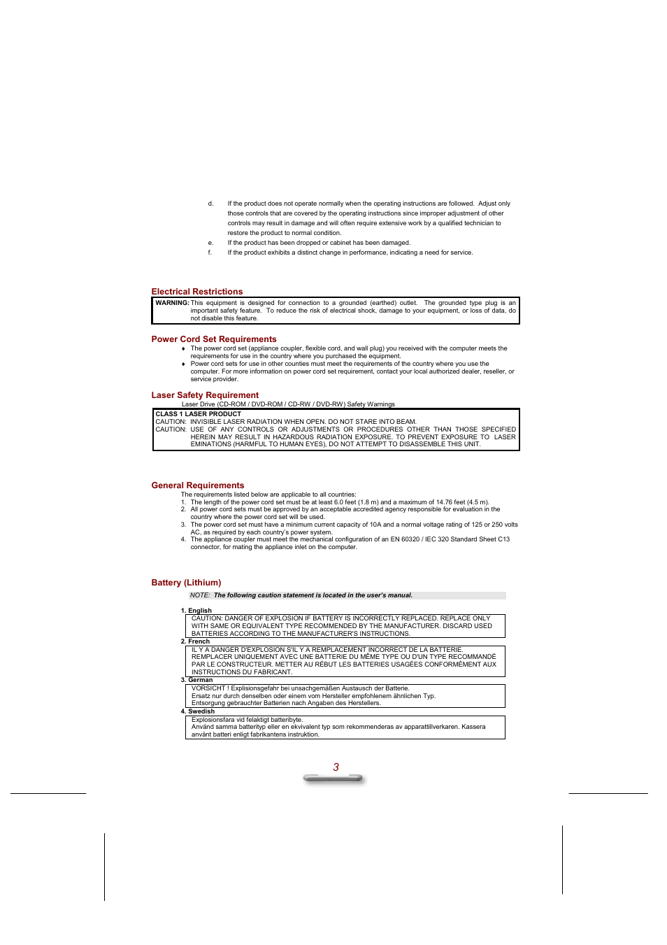 Everex eXplora User Manual | Page 3 / 29