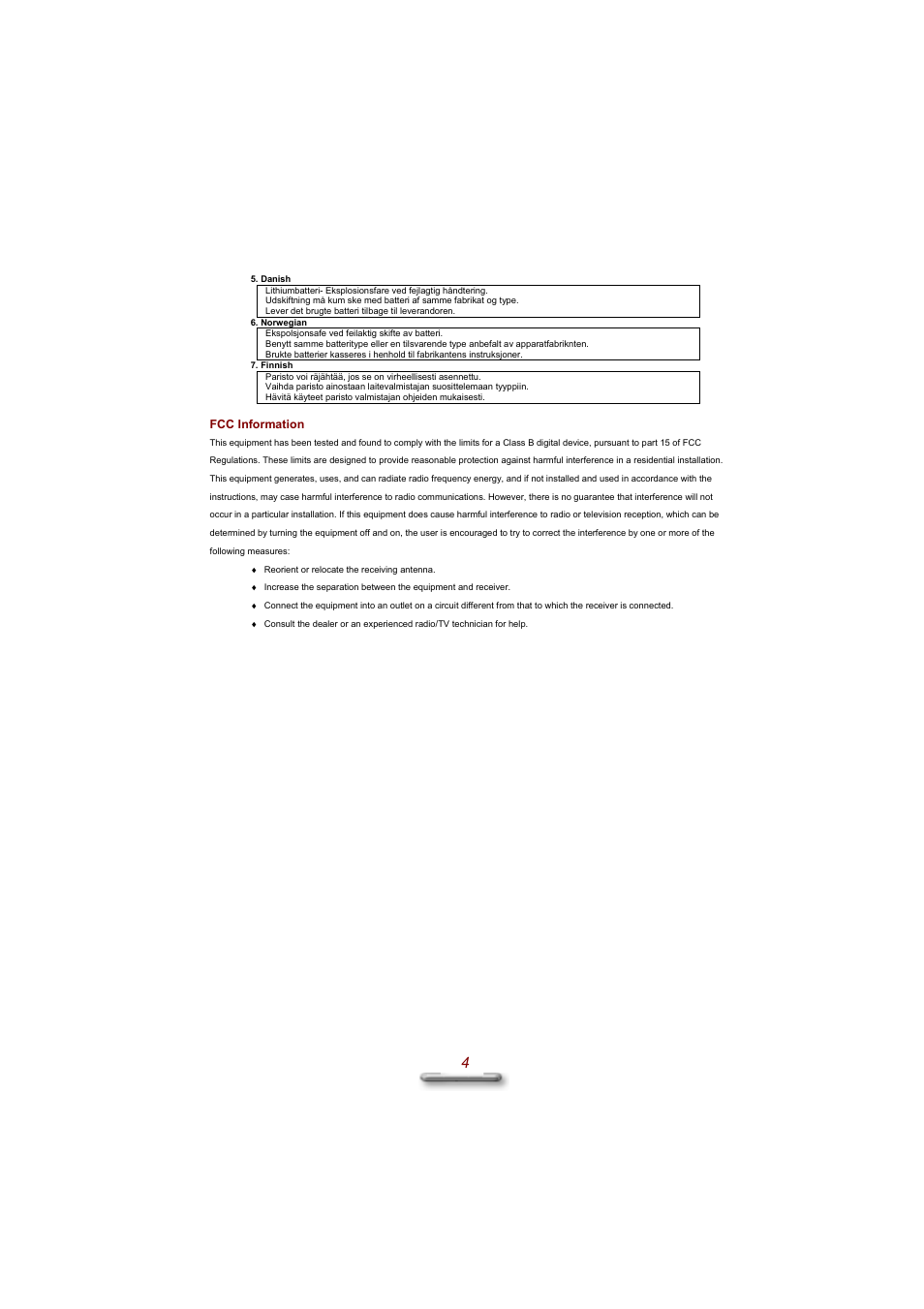 Everex eXplora User Manual | Page 4 / 29