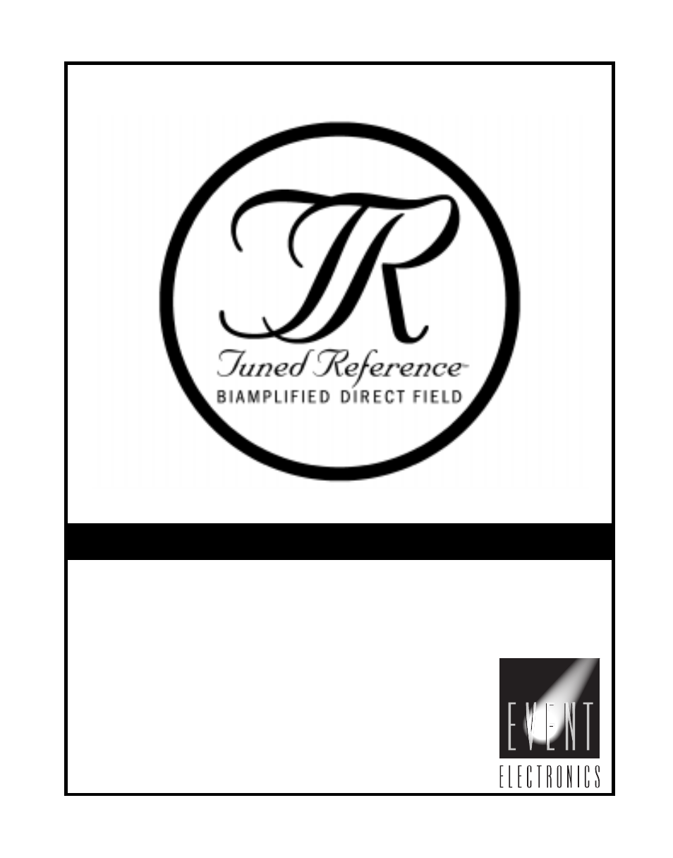 Event electronic Biamplified Direct Field Monitor System User Manual | 8 pages