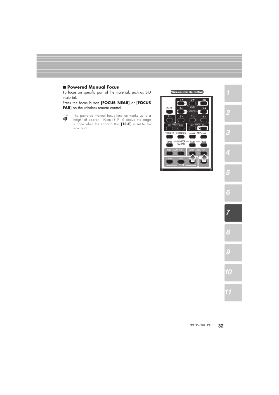 Elmo Visual Presenter HV-7100SX User Manual | Page 33 / 56