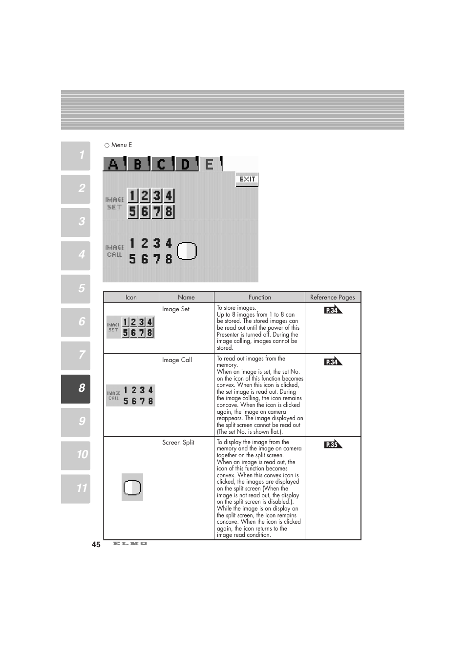 Elmo Visual Presenter HV-7100SX User Manual | Page 46 / 56