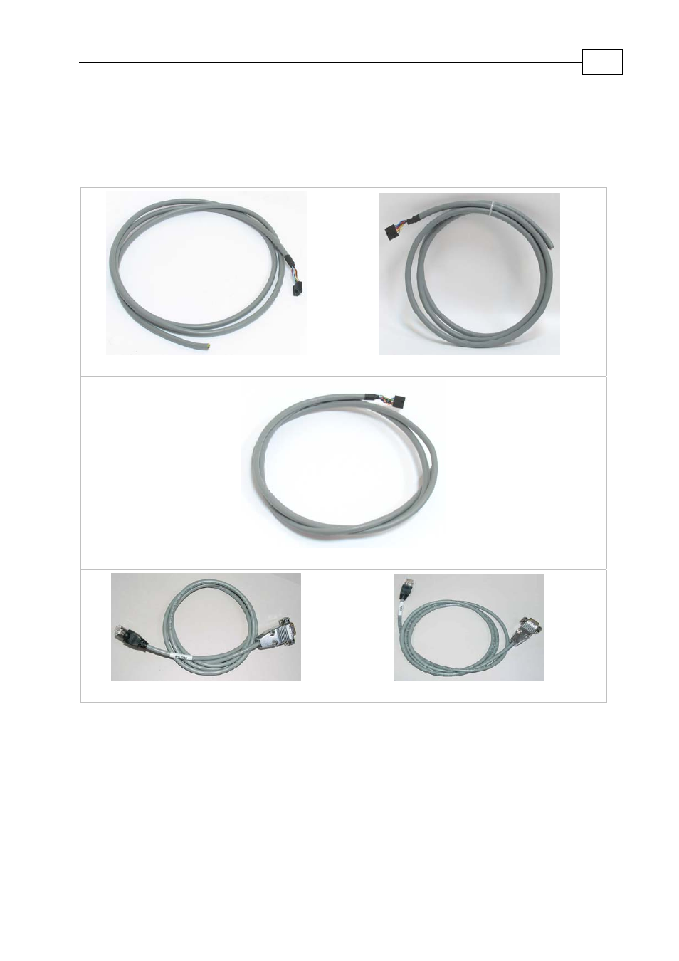 Appendix b: cables (optional), B.1 cable photos | ElmoMC SimplIQ Digital Servo Drives-Whi-Duo Installation Guide User Manual | Page 62 / 69