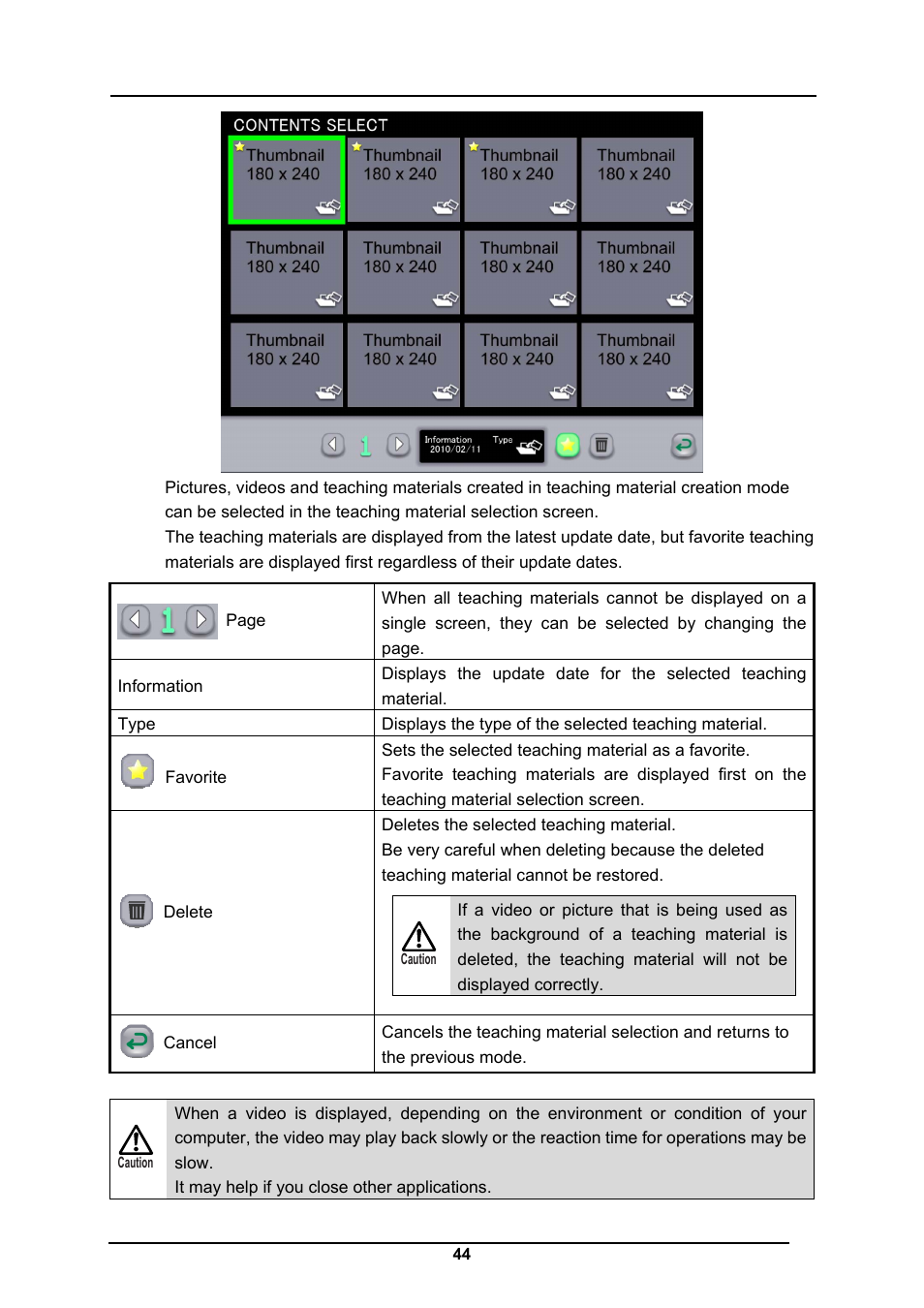 Elmo CRA-1 User Manual | Page 44 / 64