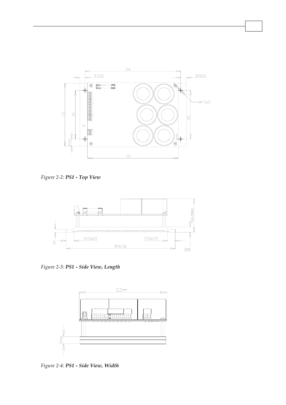 Ps1 (for pssf-20/100 and pssf-20/200) -5 | Elmo PSS 6U User Manual | Page 10 / 17