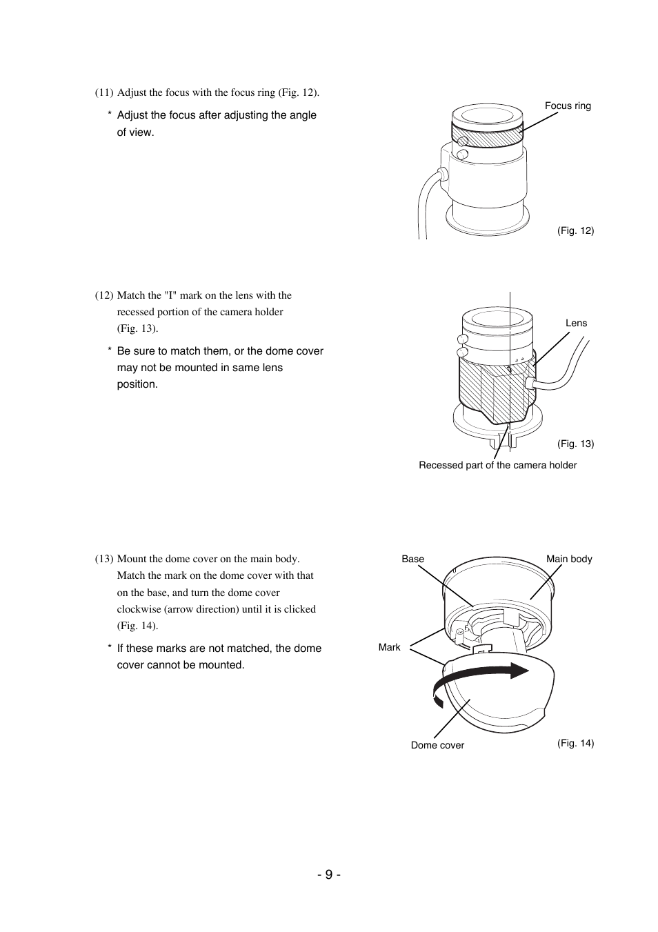 Elmo Dome Camera TND4004 User Manual | Page 10 / 12