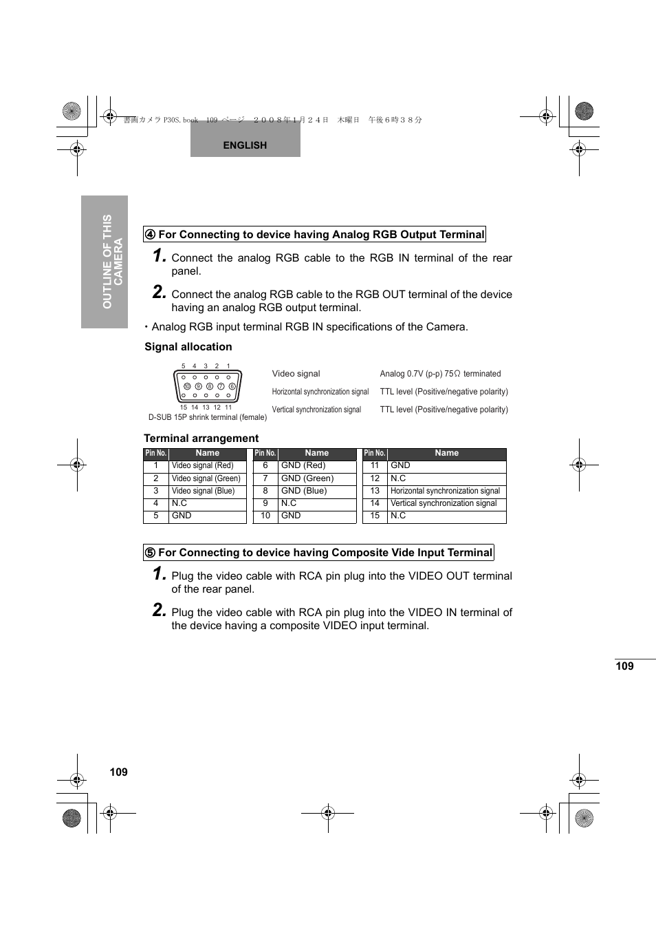 Elmo Document Camera P30S User Manual | Page 30 / 78