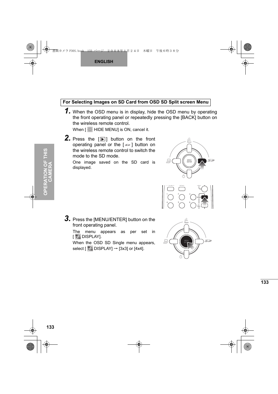 Elmo Document Camera P30S User Manual | Page 54 / 78