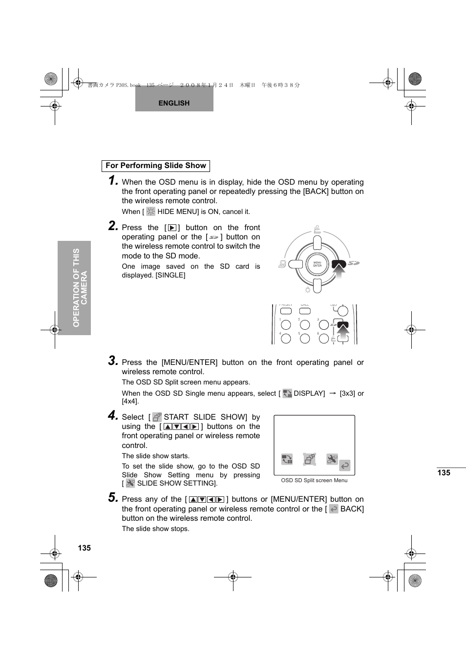 Elmo Document Camera P30S User Manual | Page 56 / 78
