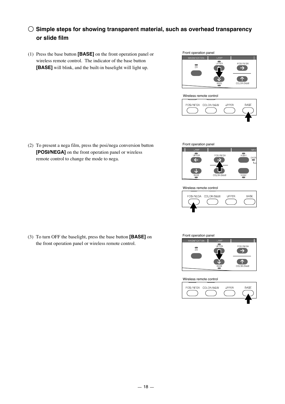 Elmo HV-7000SX User Manual | Page 19 / 40