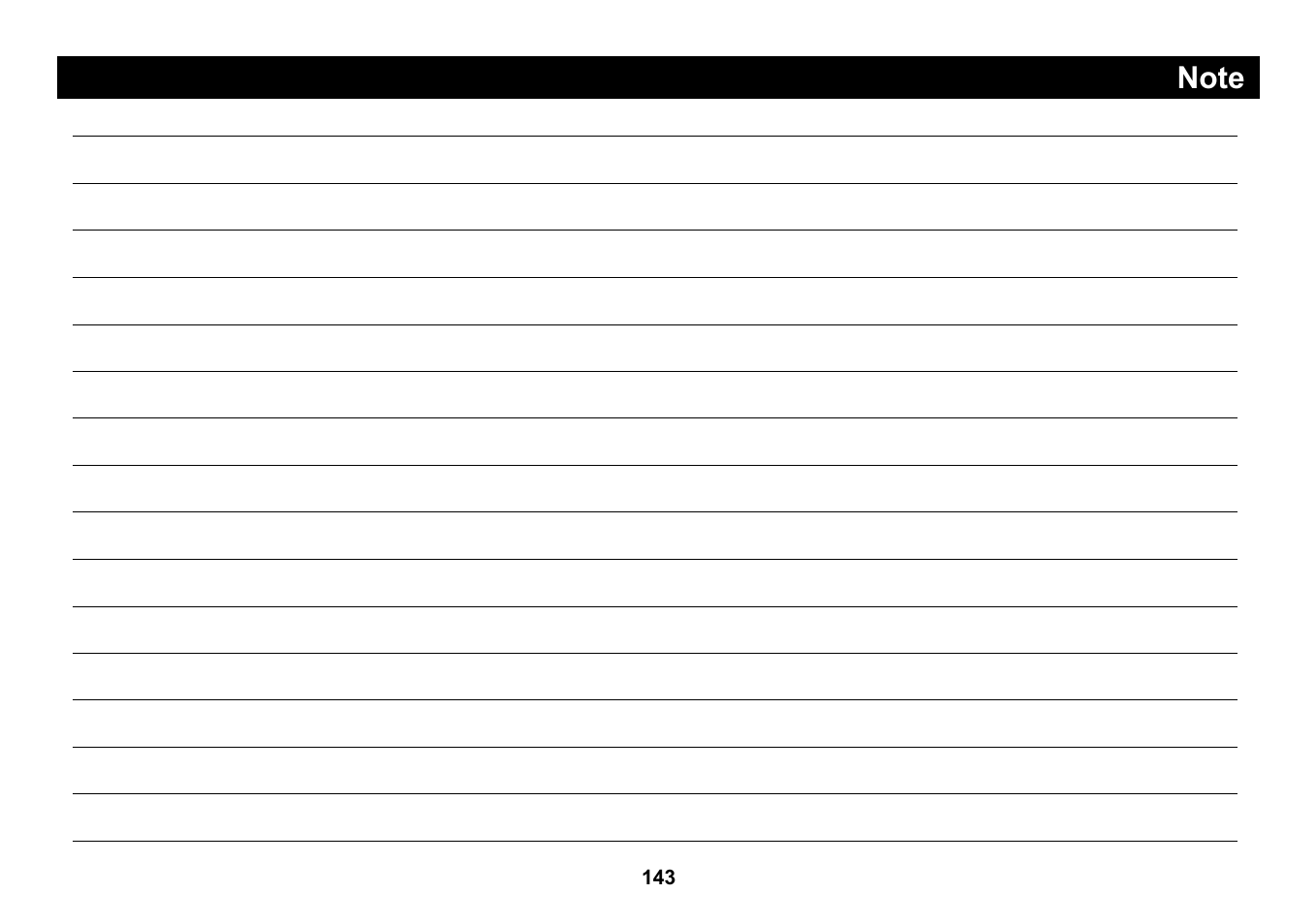 Note | Elmo Micro Video Camera System SUV-CAM User Manual | Page 63 / 66