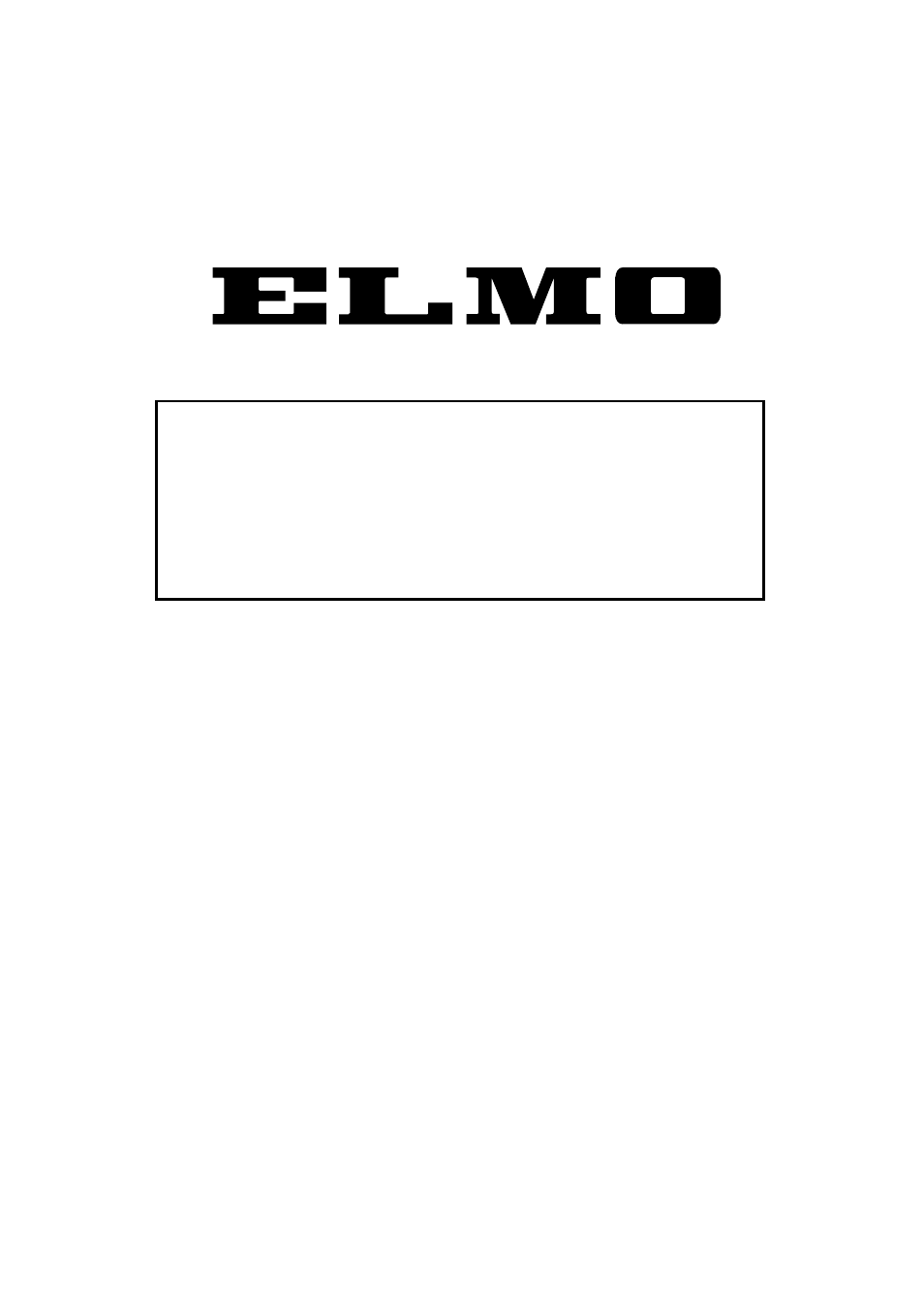 Elmo Network Pan-Tilt-Zoom Camera PTC-201CIP User Manual | 52 pages