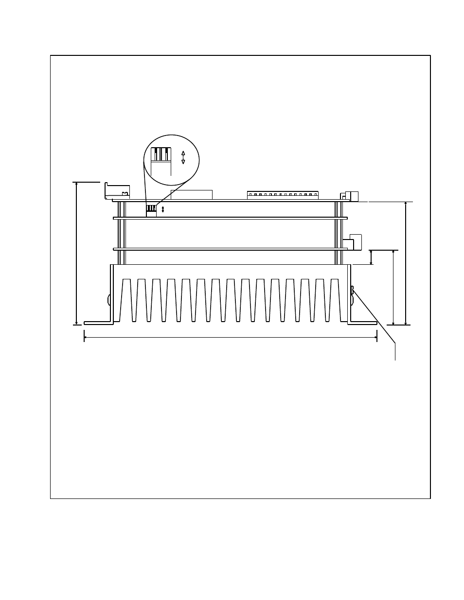 Dbp2 - side view 1, On off 1 2 | Elmo SERVO AMPLIFIER DBP SERIES User Manual | Page 108 / 134