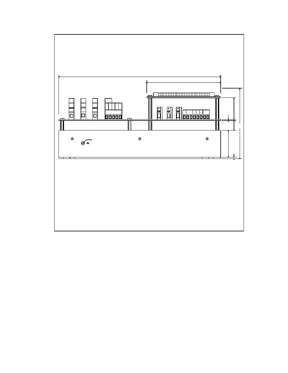 Dbp3 - side view 2 | Elmo SERVO AMPLIFIER DBP SERIES User Manual | Page 112 / 134