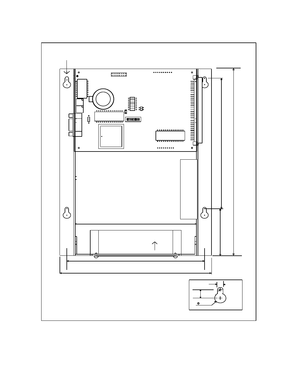 Dbp6 - top view, Panel (h), dbp6 | Elmo SERVO AMPLIFIER DBP SERIES User Manual | Page 116 / 134