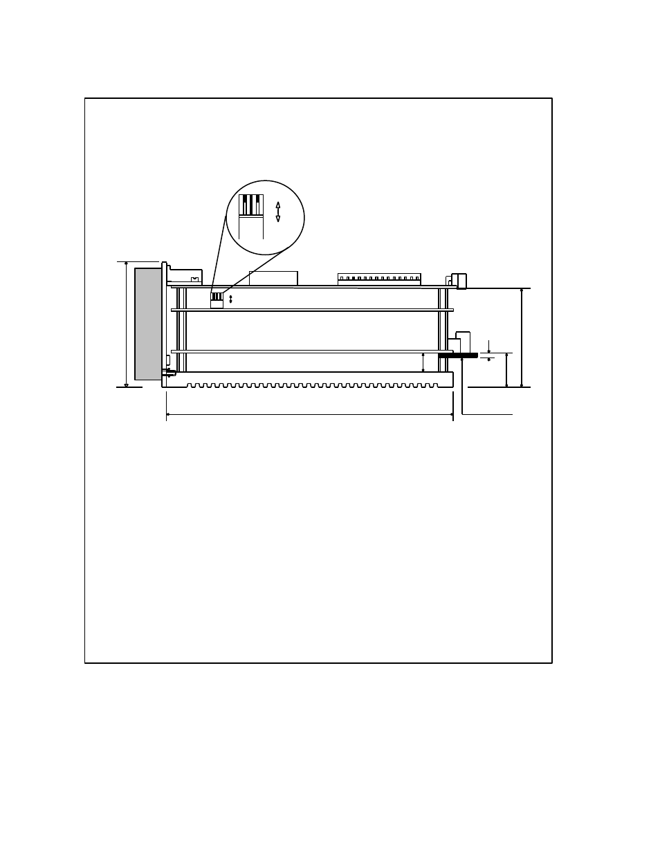 Dbp rack mounting (3u/ 13t), Side view 1 | Elmo SERVO AMPLIFIER DBP SERIES User Manual | Page 119 / 134