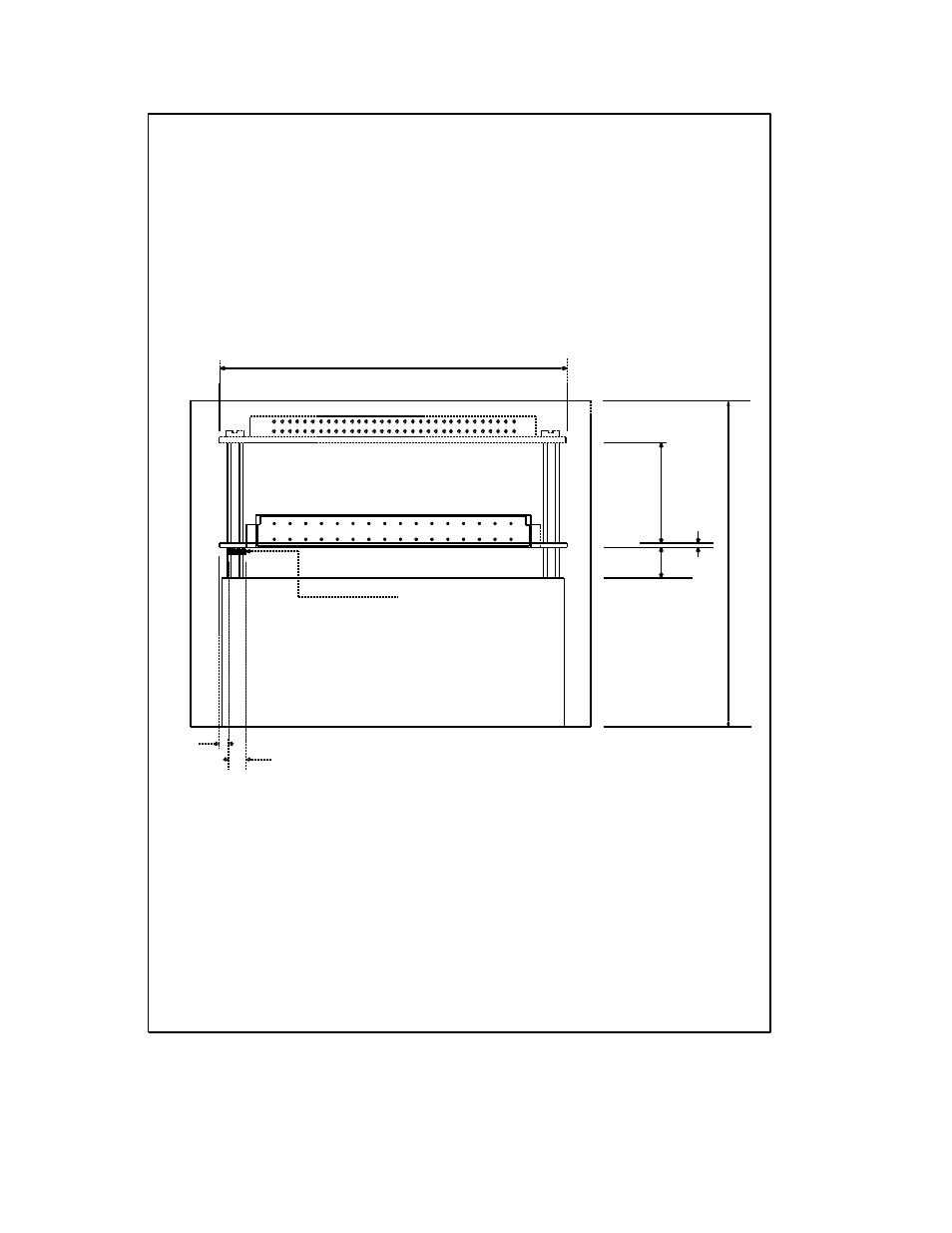 Dbp rack mounting (3u/ 20t), Side view 2 | Elmo SERVO AMPLIFIER DBP SERIES User Manual | Page 123 / 134