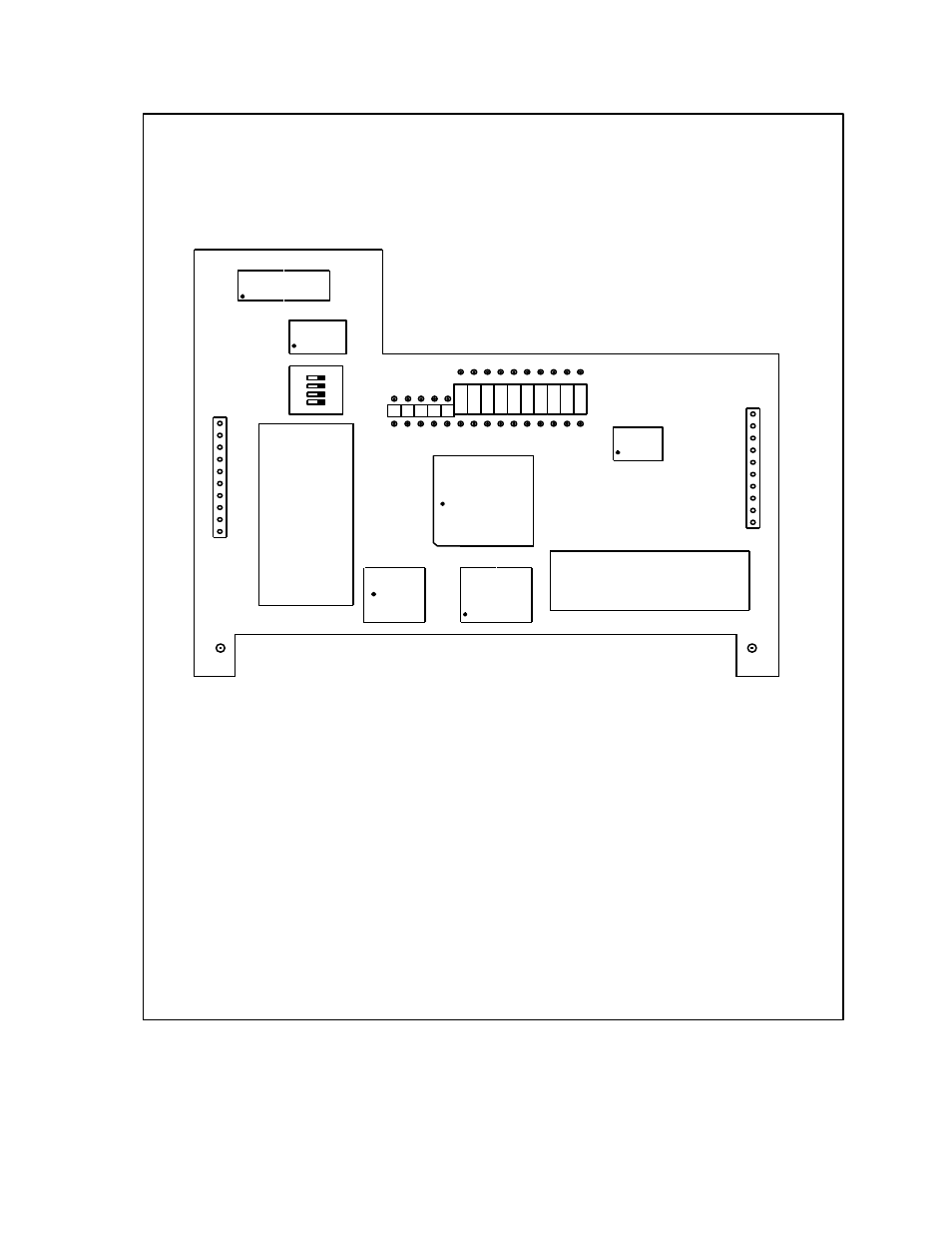 Resolver board components layout | Elmo SERVO AMPLIFIER DBP SERIES User Manual | Page 32 / 134