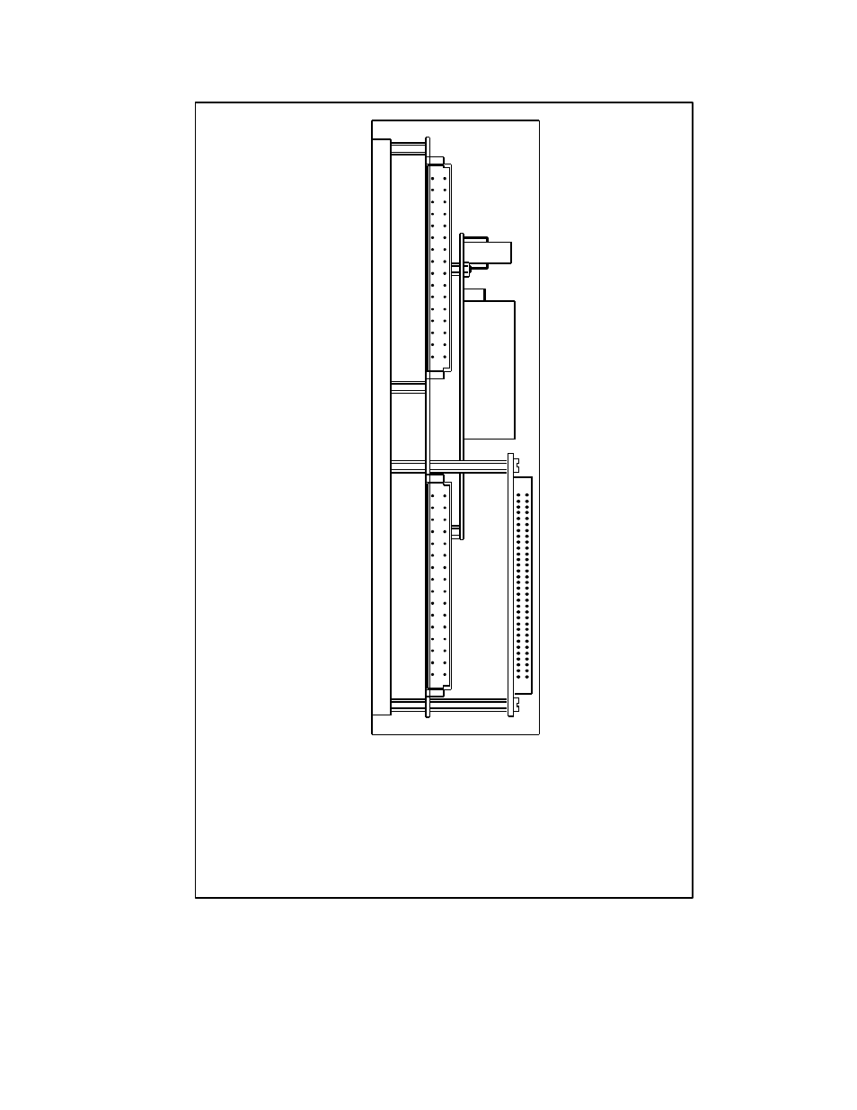 Dbp-6u rack type, Connectors, J1 j3 | Elmo SERVO AMPLIFIER DBP SERIES User Manual | Page 42 / 134