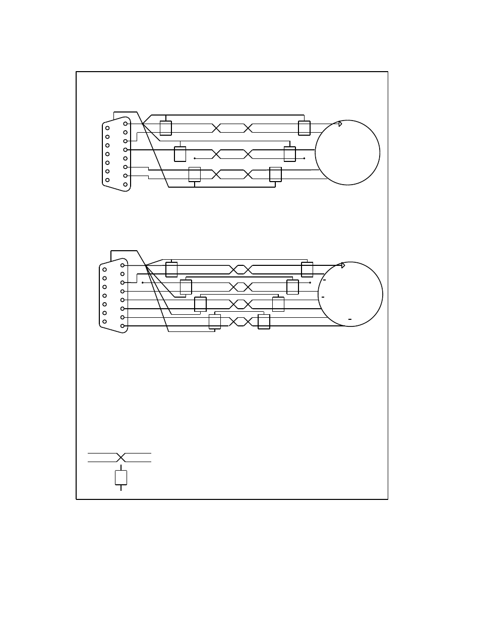 Auxiliary encoder connection, Differential auxiliary, Encoder connection | 8 auxiliary encoder wiring | Elmo SERVO AMPLIFIER DBP SERIES User Manual | Page 83 / 134